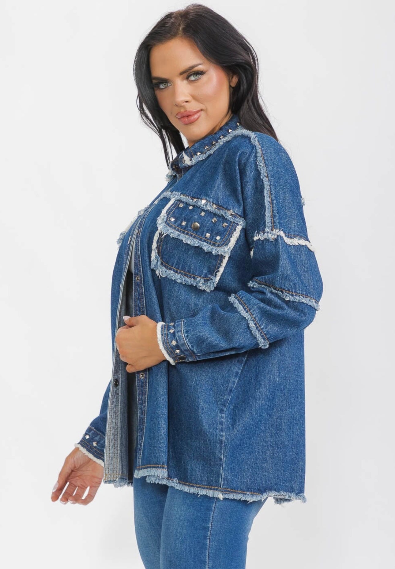 STUDS DENIM JACKET