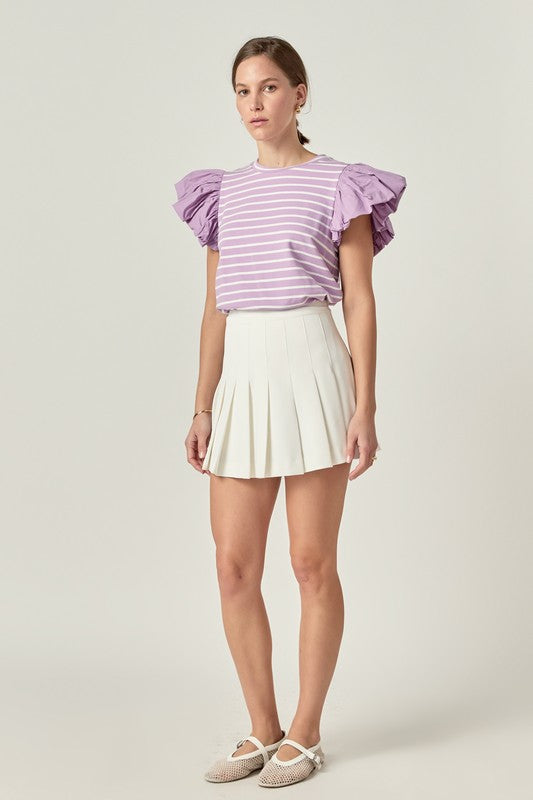 PUFF LILAC TOP