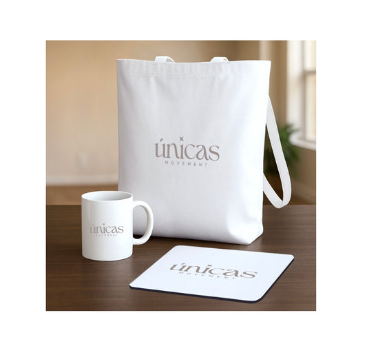 Combo Únicas Movement (Tote + Taza + Mousepad)