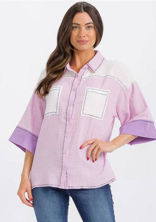 LILAC BLOUSE