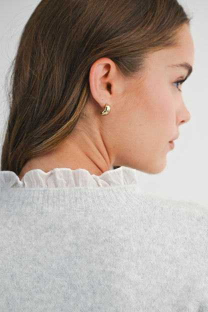 Light gray cardigan