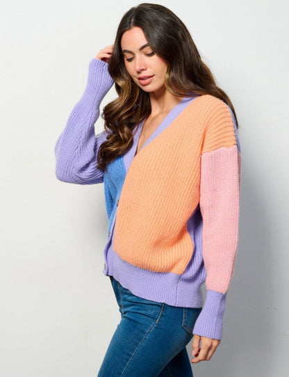 Multi color sweater