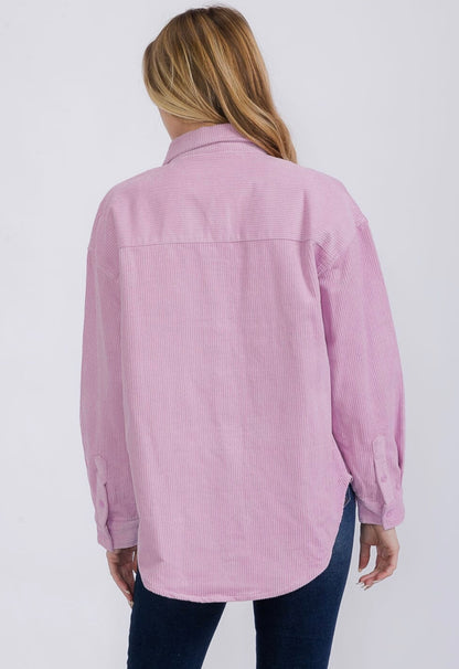 Pink Corduroy jacket