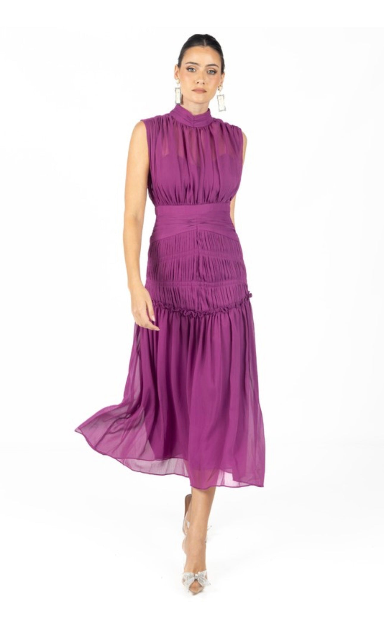 VALENTI PURPLE DRESS