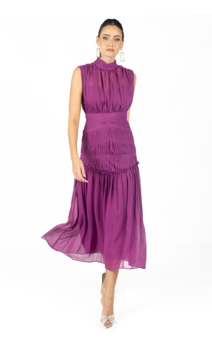 VALENTI PURPLE DRESS