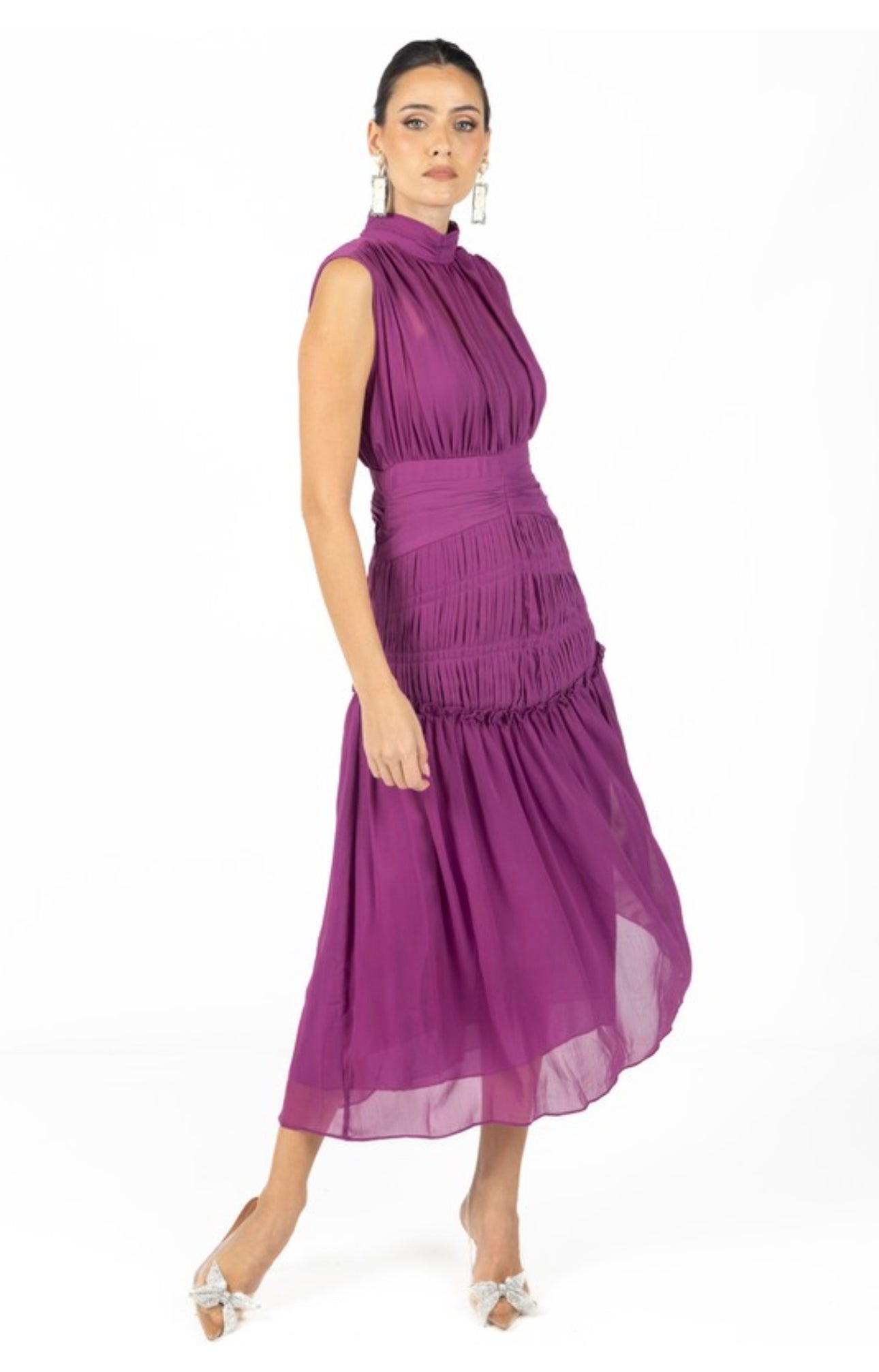 VALENTI PURPLE DRESS