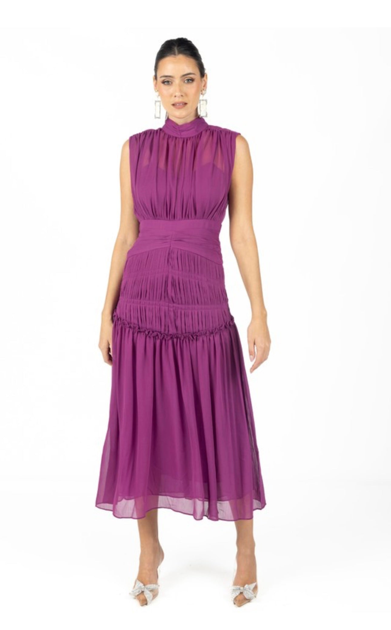 VALENTI PURPLE DRESS