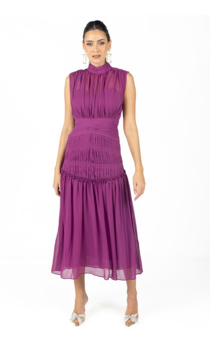 VALENTI PURPLE DRESS